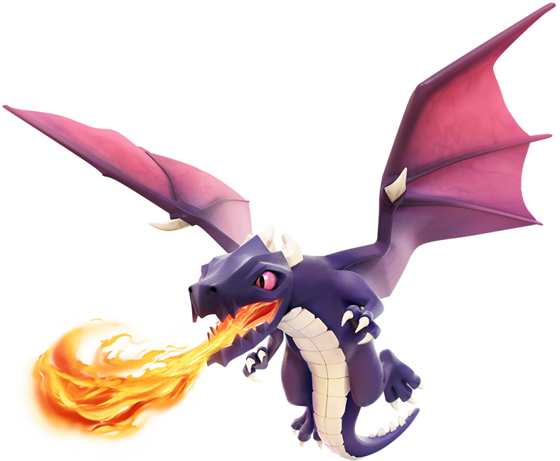 Dragon Info - Coc Dragon (787x647), Png Download