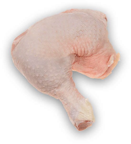 Whole Chicken Leg - Full Chicken Leg Png (650x650), Png Download