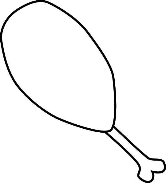 Chicken As Food (540x596), Png Download