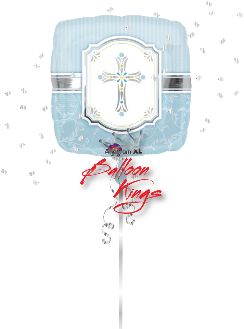 Blue Cross Blessings - 18 Inch Communion Blessing Blue Packaged (1068x1280), Png Download