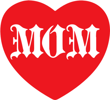 Mom Temporary Tattoo - Less Tongue More Heart Hoodie (pullover) (350x350), Png Download