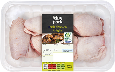 Irish Chicken Thighs - Chicken Thighs (450x312), Png Download