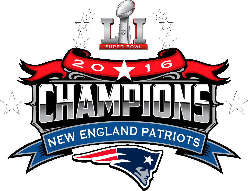 New England Patriots 2017 Super Bowl Li Champions Perfect (1200x944), Png Download