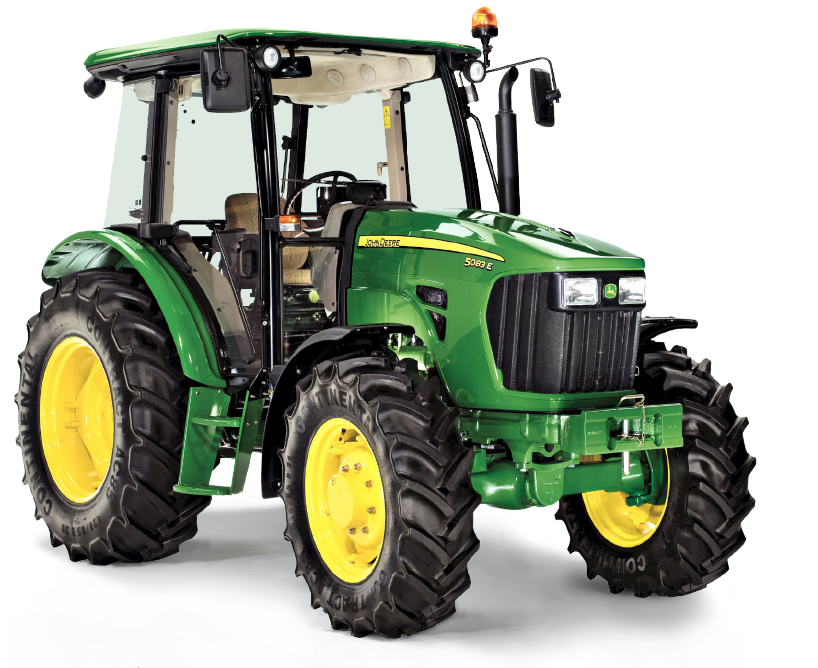 Green Tractor Png Image - John Deere 4065 Tractor (818x668), Png Download