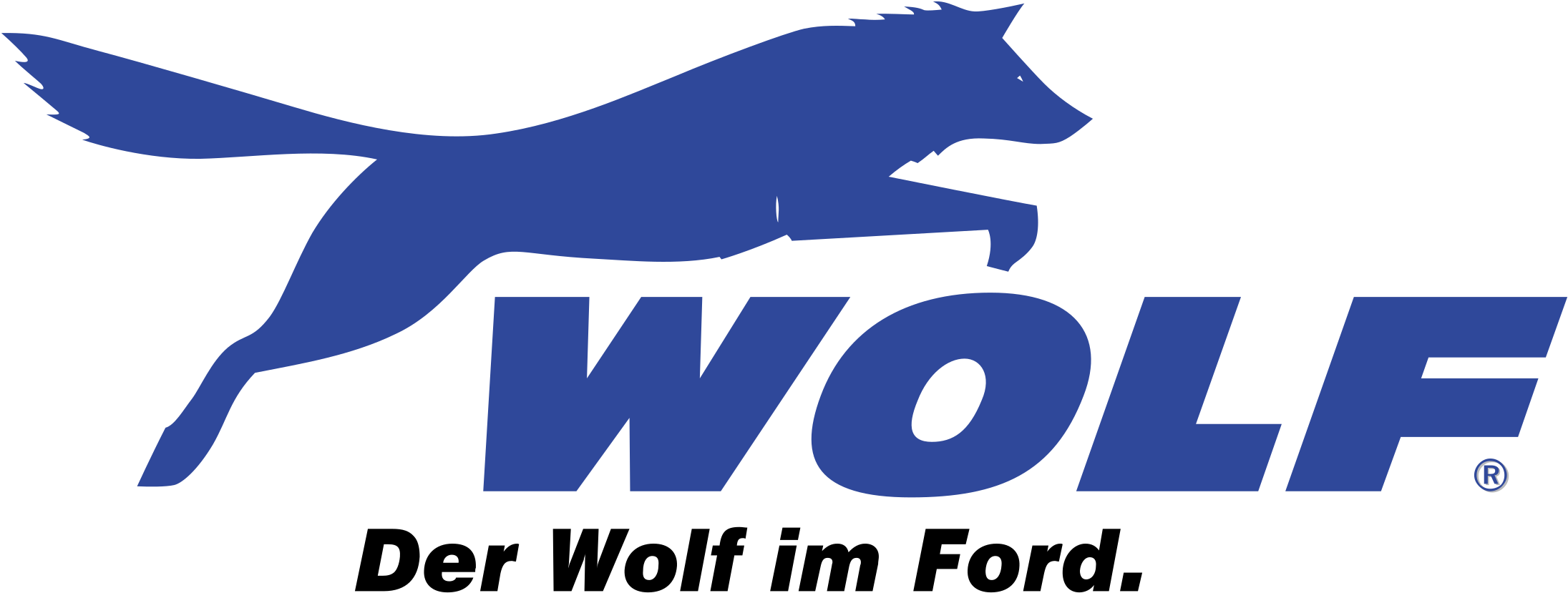 Wolf Logo Png Transparent Svg Freebie Supply - Brands With A Wolf (2400x2400), Png Download