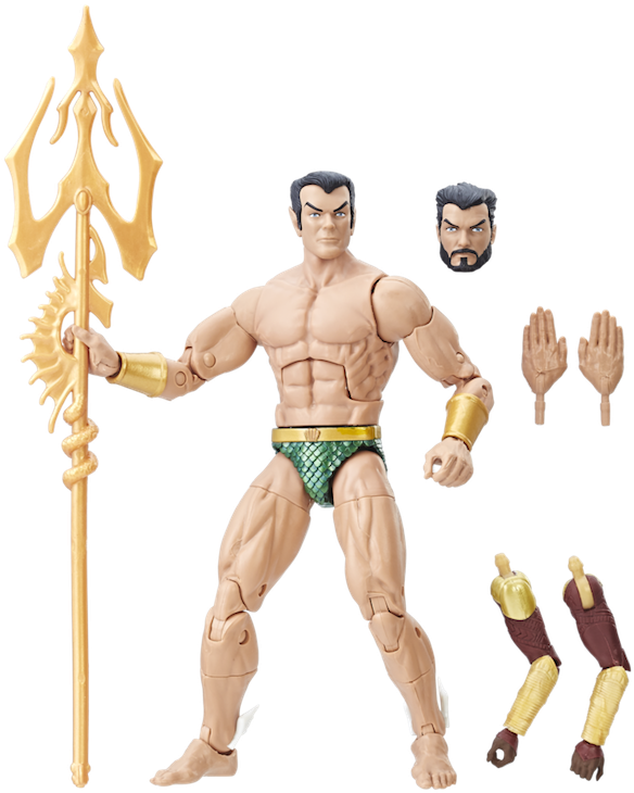 Hasbro Marvel Legends 6″ Black Panther Movie Wave 1 - Sub Mariner Marvel Legends (768x768), Png Download