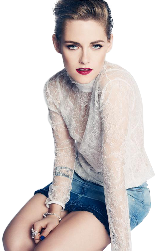 Kristen Stewart Png Picture - Chanel Make Up Kristen Stewart (600x841), Png Download