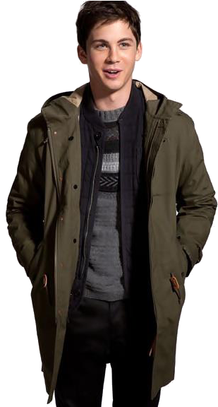 Postado Por Ivy Ledoux Às - Logan Lerman (423x575), Png Download