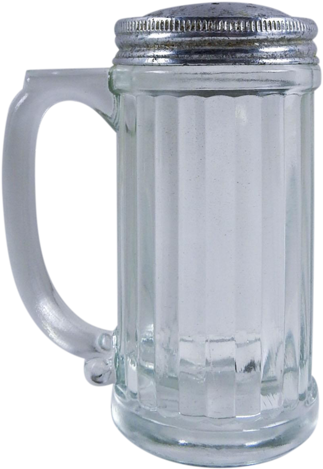 Antique Glass Stove Top Hoosier Salt Shaker - Antique (703x1024), Png Download