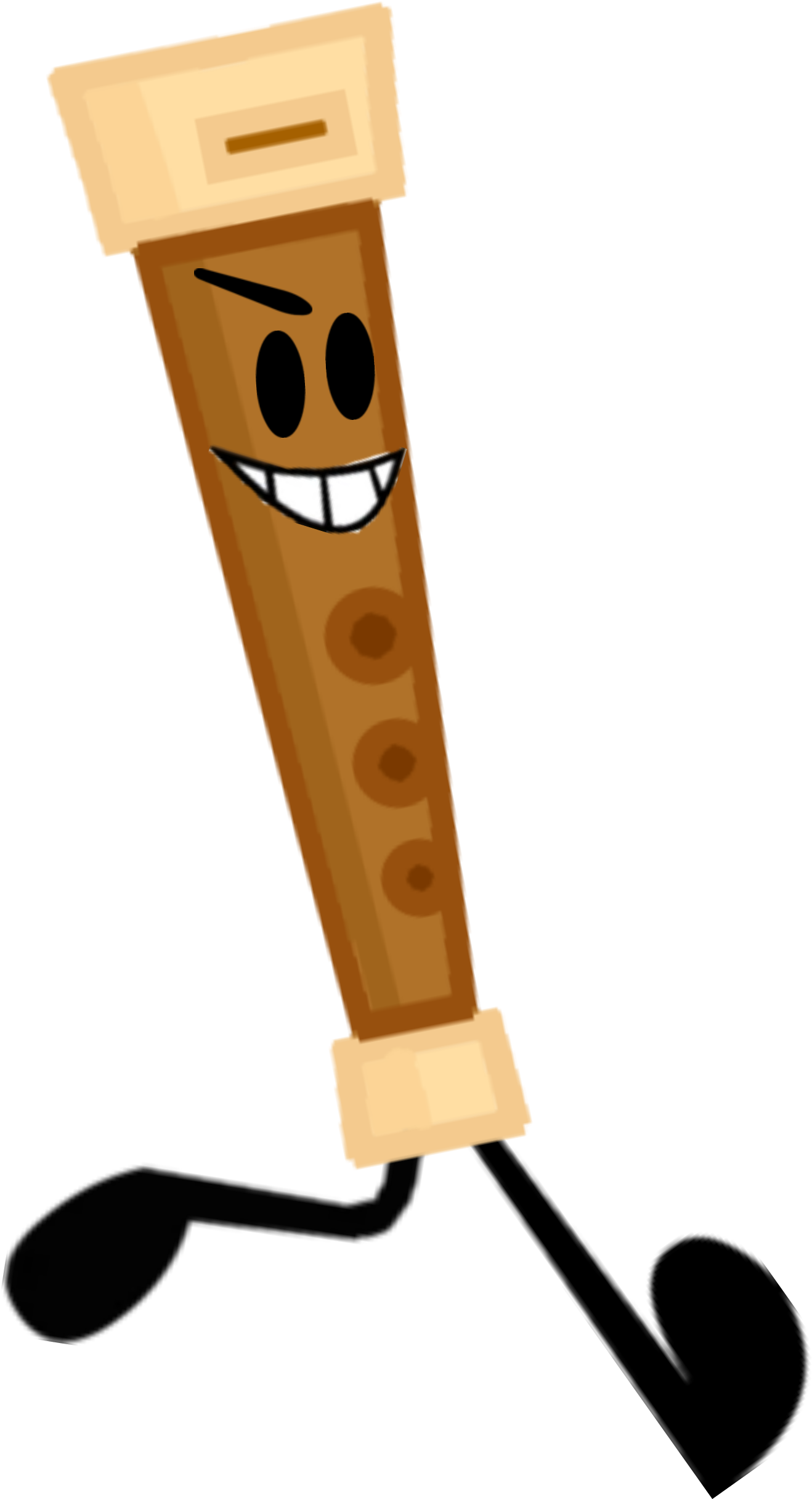 Flute - Bfdi Flute (1350x2478), Png Download