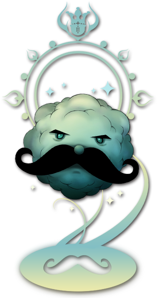 Mustache - Terra Battle Companion (367x605), Png Download