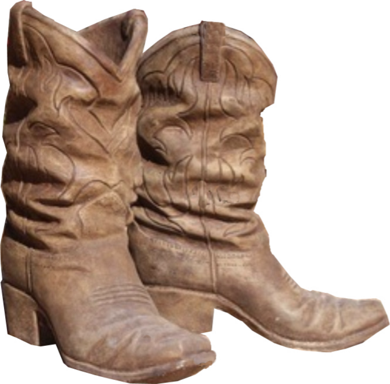 Cowboy Boots - Transparent Background Cowboy Boots Transparent (768x756), Png Download
