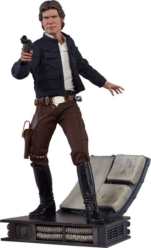 Star Wars Episode V - Star Wars Empire Strikes Back Han Solo (480x790), Png Download