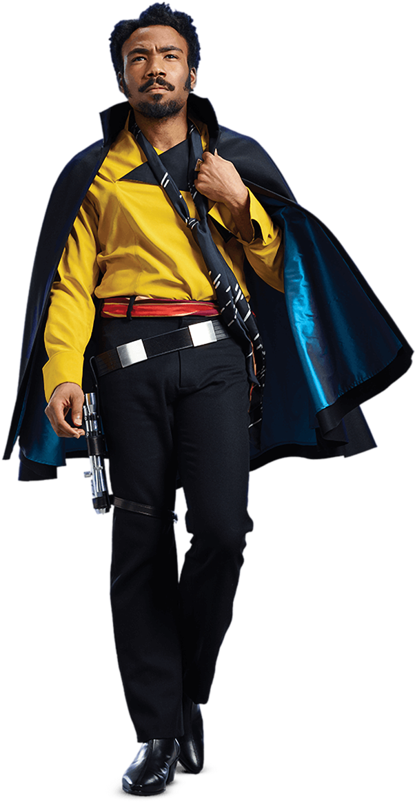 Characters Of Solo A Star Wars Story - Solo A Star Wars Story Costume (1034x2010), Png Download