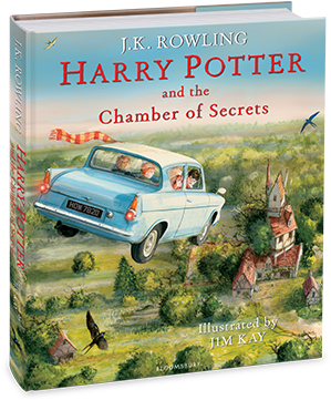 9781408845653 - Harry Potter Illustrated Chamber Of Secrets (411x377), Png Download