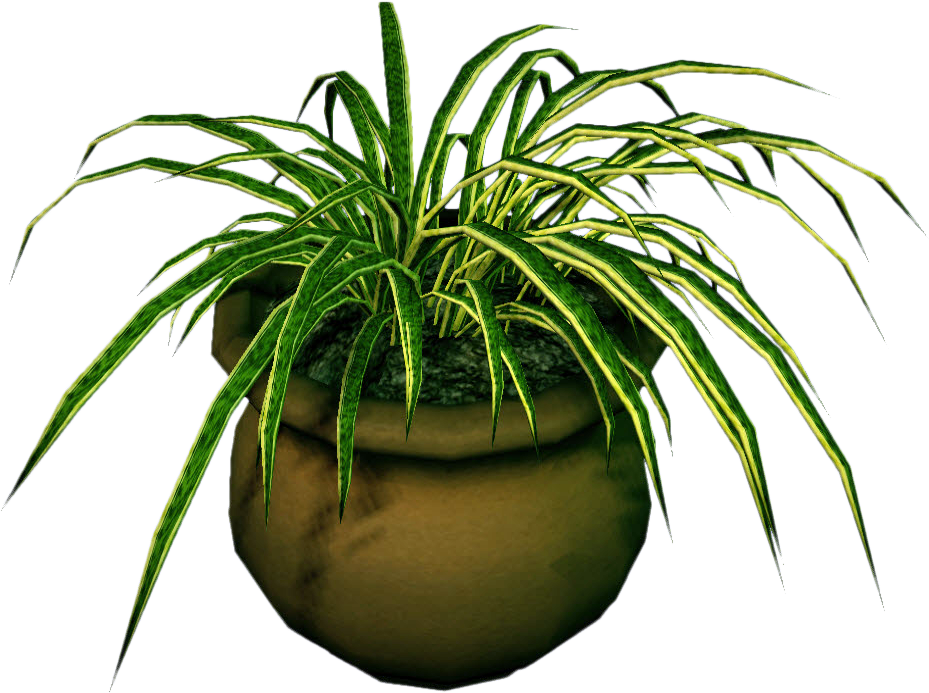 Potted Plant Png Clipart Free Library - Dead Rising 3 (929x693), Png Download
