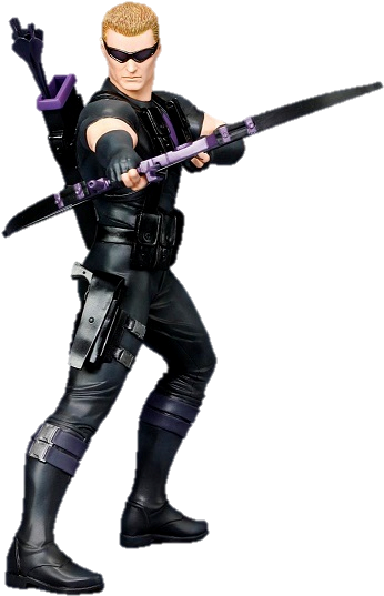 Hawkeye Avengers Png - Avengers Hawkeye Artfx Statue (355x545), Png Download