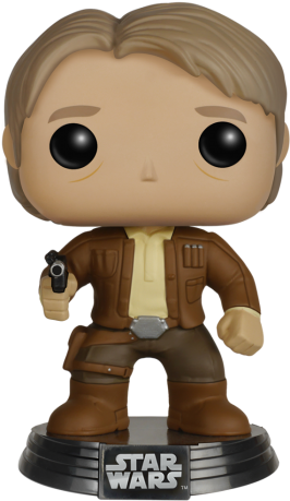 Han Solo Funko Pop (560x560), Png Download