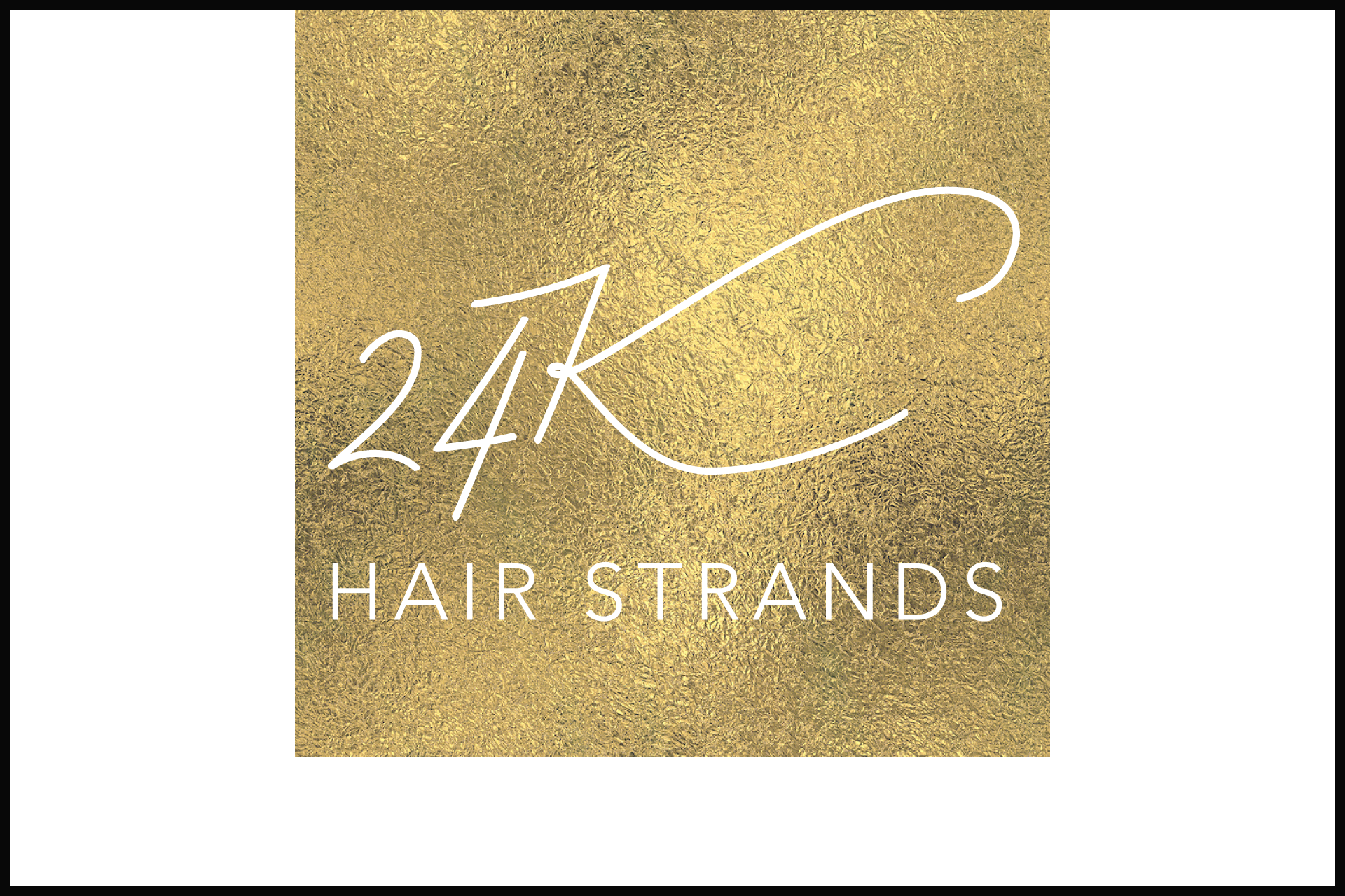 24k Hair Strands - Calligraphy (1920x1280), Png Download