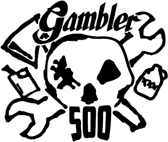 Gambler 500 Hood Decal - Gambler 500 Logo (600x600), Png Download