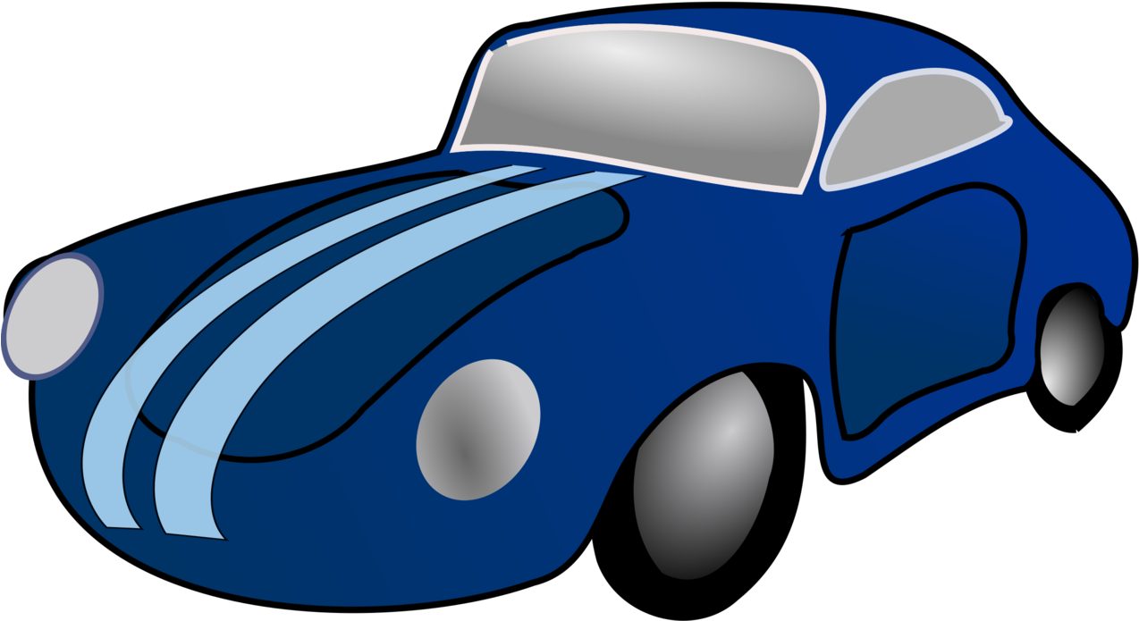 Free Classic Car Clipart - Toy Car Clipart (600x327), Png Download