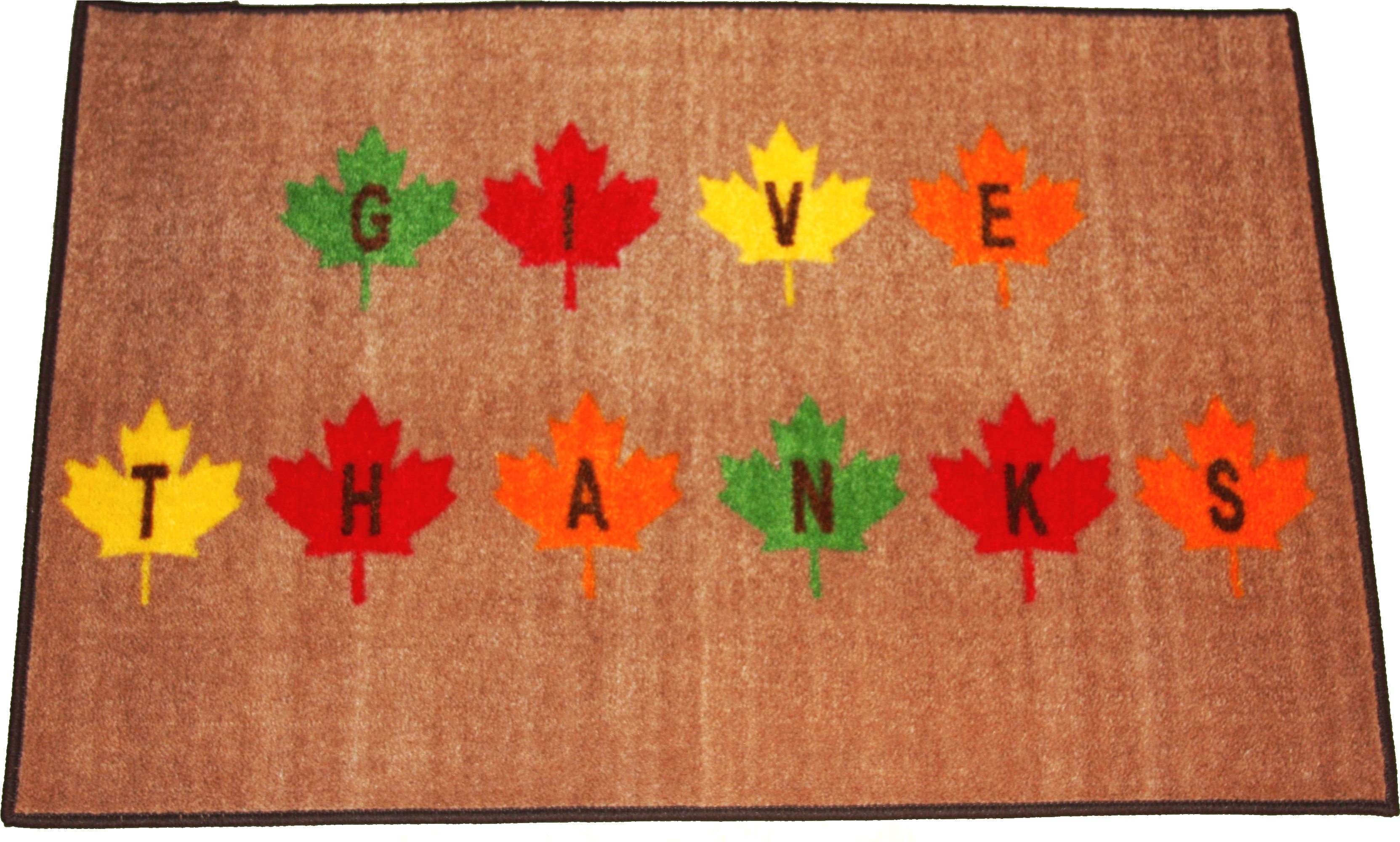 Give Thanks Rug (3429x1999), Png Download