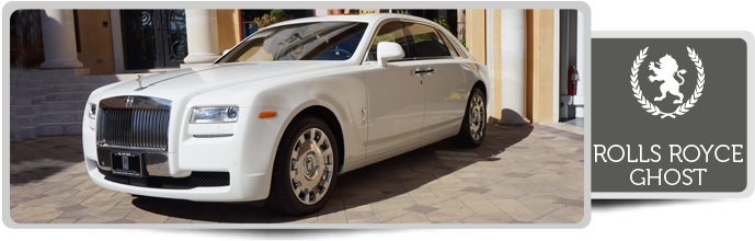 654limo Exotic Car Rentals Rolls Royce Ghost - Rolls-royce Ghost (700x245), Png Download