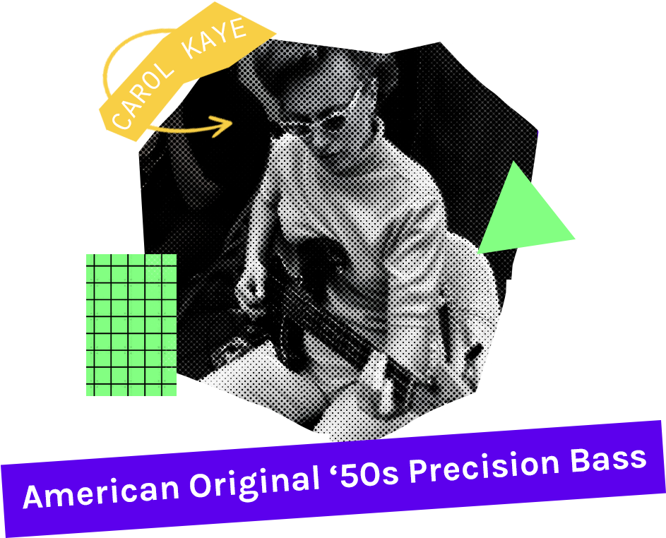Originally A Bebop Jazz Guitarist, Carol Kaye Found - Carol Kaye Bass (1080x952), Png Download
