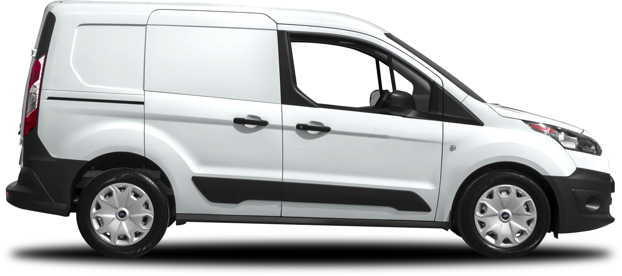 2018 Ford Transit Connect White (2100x1014), Png Download