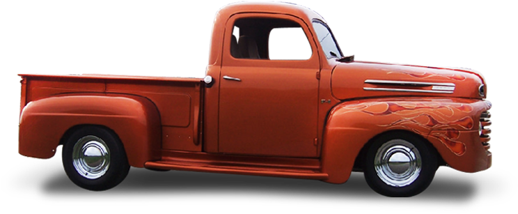 Sanner's Autobody And Detailing Logo Red Truck From - Chevrolet Advance Design (980x545), Png Download