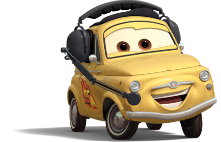 Cars 2 Luigi (449x289), Png Download