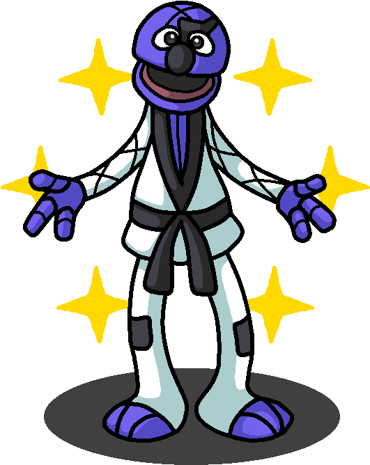 Shiny Sawk Grover By Shawarmachine - Shiny Mr Mime (600x800), Png Download
