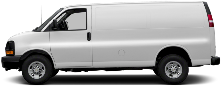 2018 Chevrolet Express Cargo - 2018 Chevy Express 2500 (770x578), Png Download