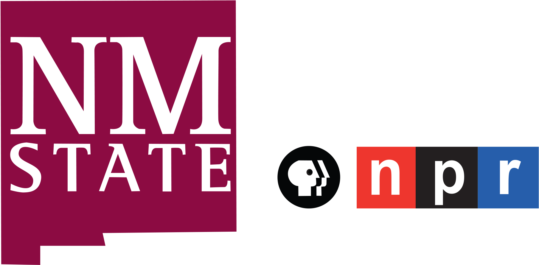 Krwg Logo - New Mexico (1857x999), Png Download