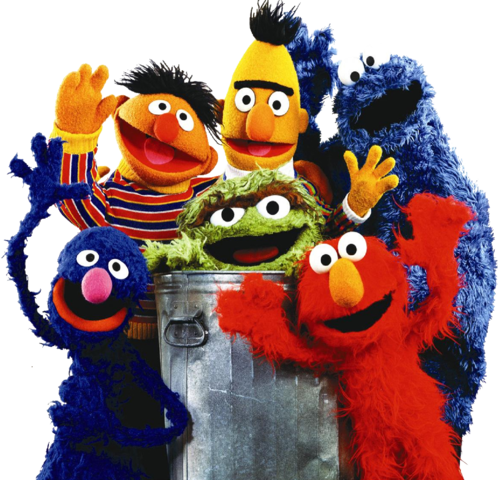 Sesame Street1 - Sesame Street Characters (498x480), Png Download