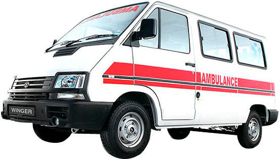 Ambulance Png - Tata Winger Ambulance (590x323), Png Download
