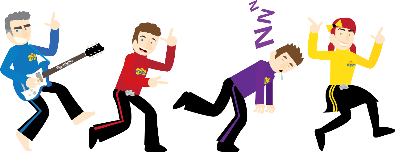 Wiggles Evolution (1280x492), Png Download