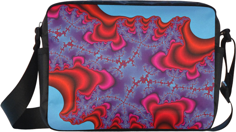 Freakazoid By Martina Webster Classic Cross-body Nylon - Marinette School Bag (1000x1000), Png Download