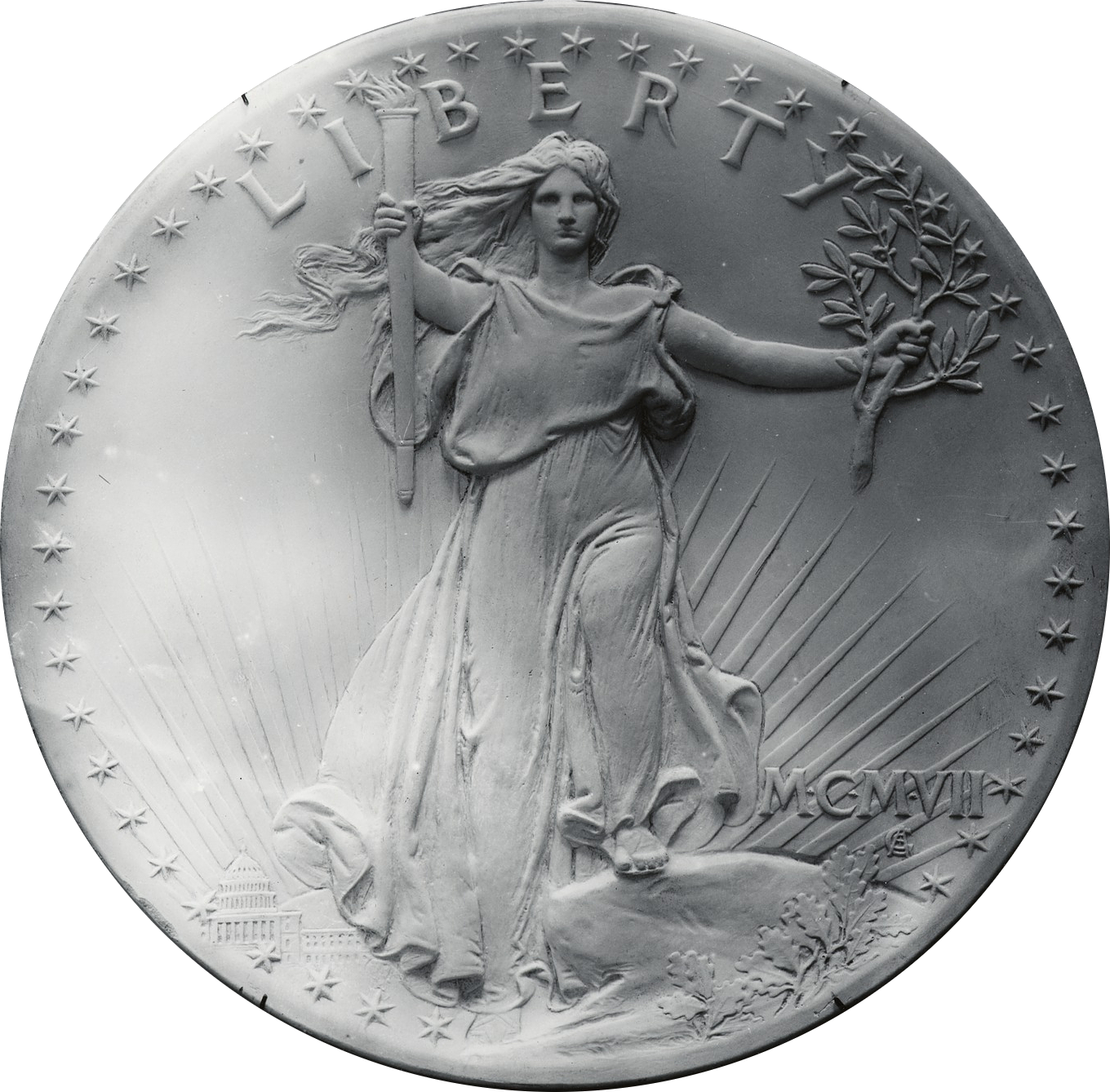 At The Suggestion Of President Roosevelt, Who Thought - Obverse And Reverse (1360x1338), Png Download
