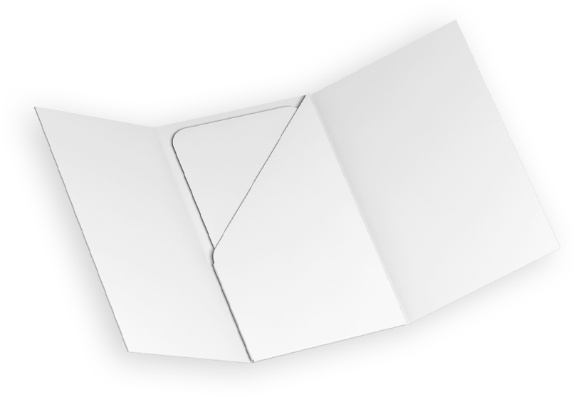 Diagonal Trifold Pouch - Portable Network Graphics (836x580), Png Download