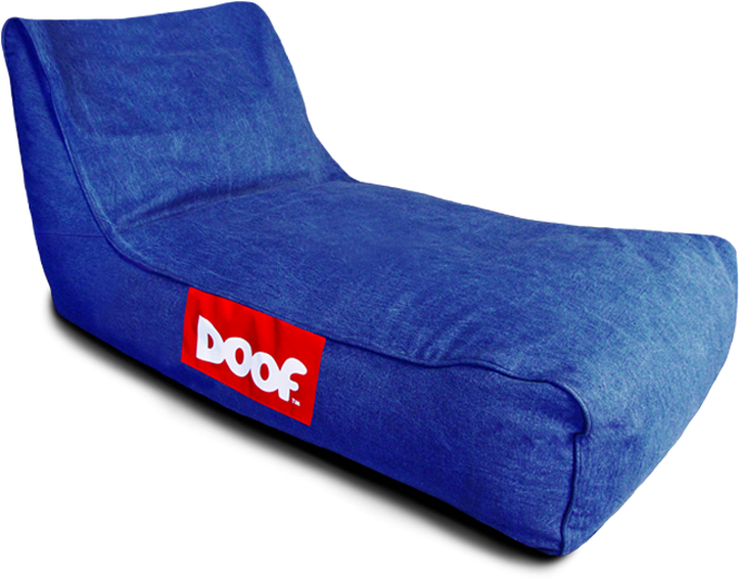 Jabba - Denim - Bean Bag (700x559), Png Download