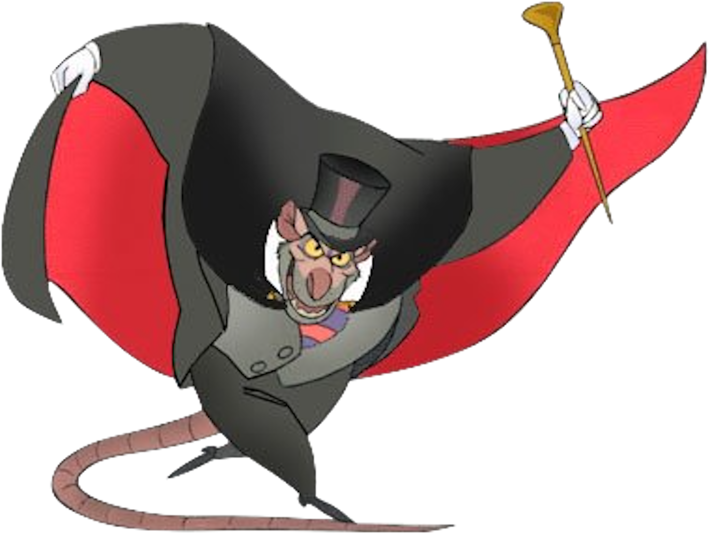 Professor Ratigan - Professor Ratigan Transparent (1435x1080), Png Download