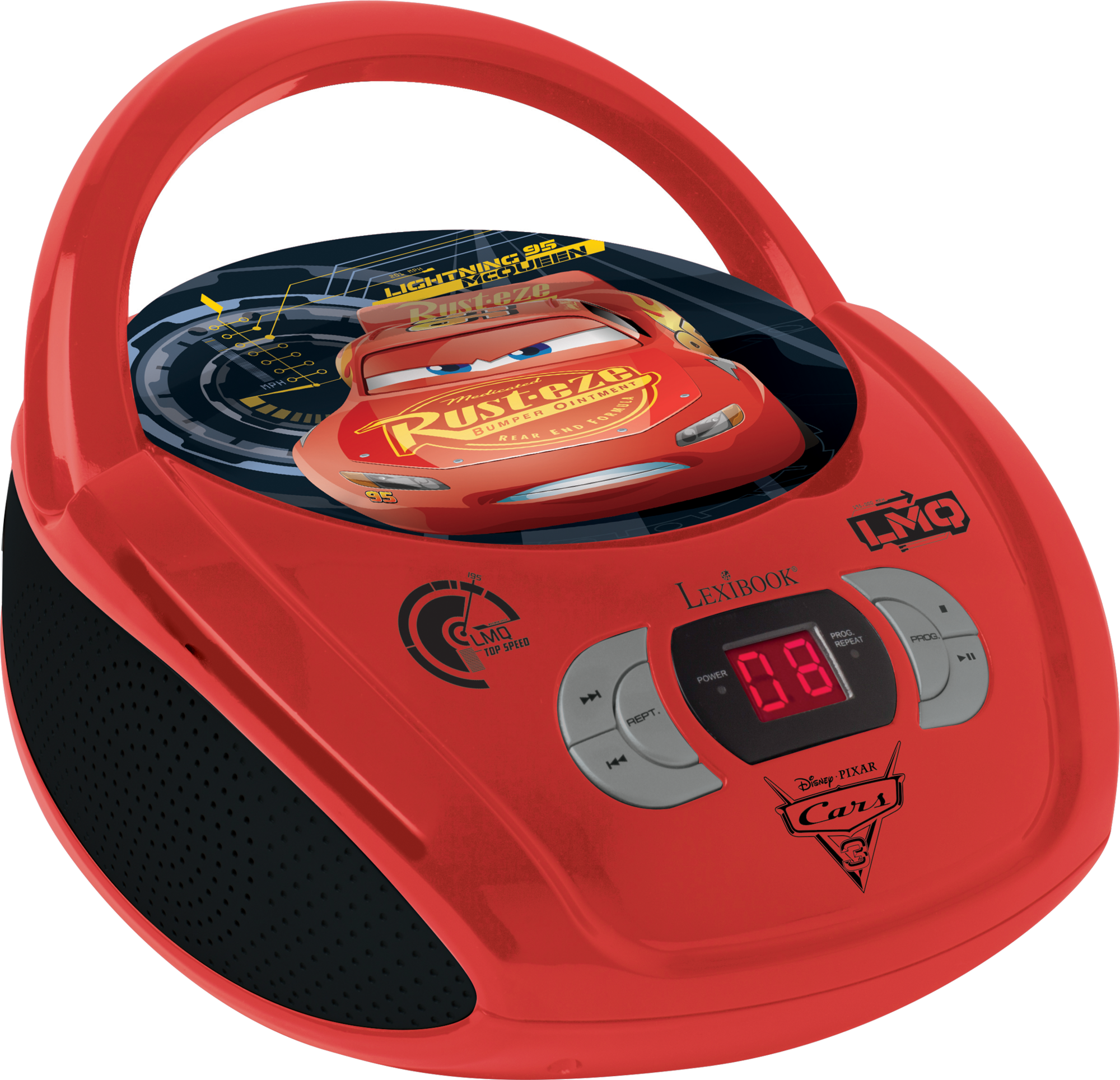 Cars 3 Cd Player, , Large - Disney Car Cd Player (2000x1928), Png Download