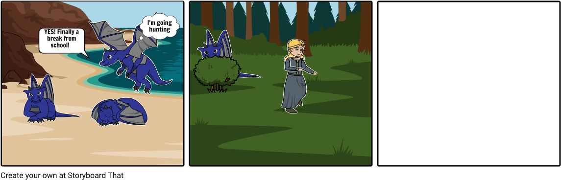 Wings Of Fire - St Lucy Home For Girl Raised By Wolves Storyboard That (1164x385), Png Download