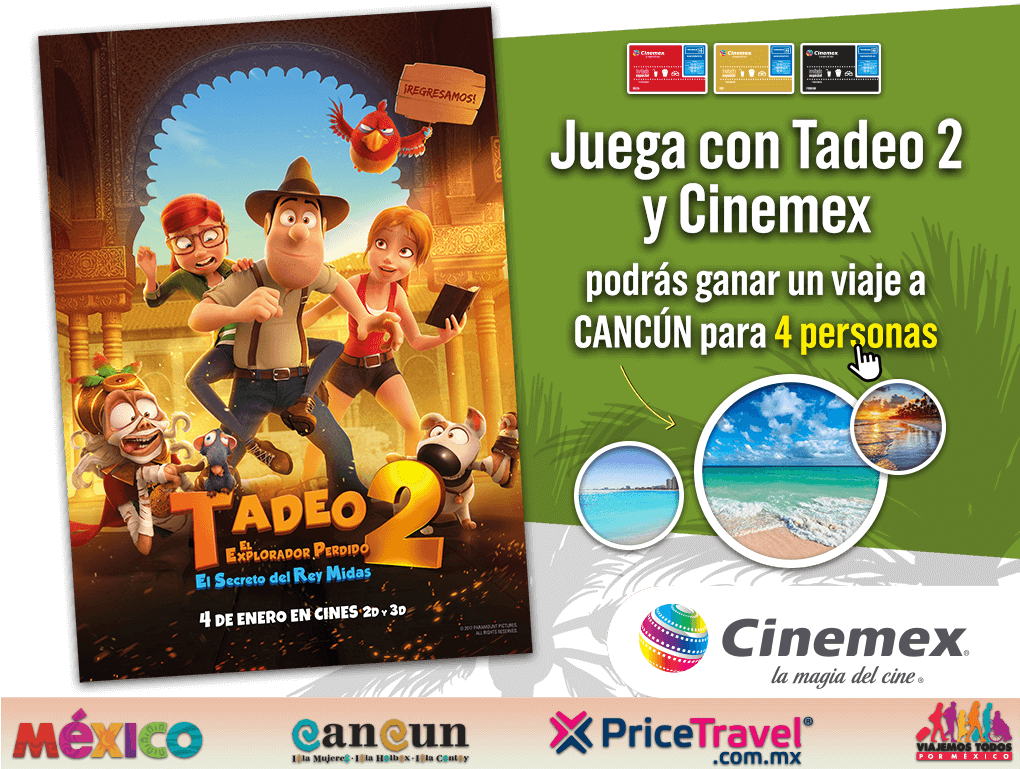 Tadeo Jones 2: El Secreto Del Rey Midas - Cd (1019x782), Png Download