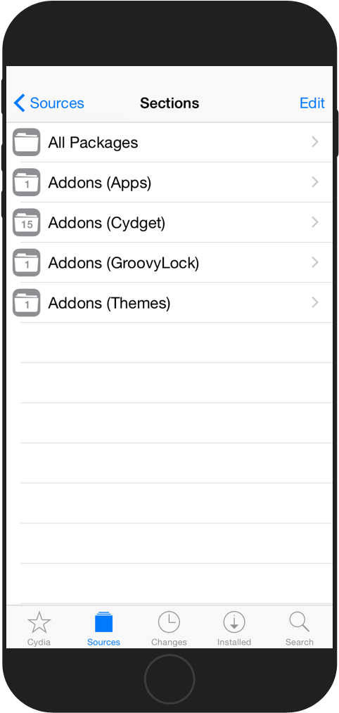 Cydia Png (1080x1080), Png Download