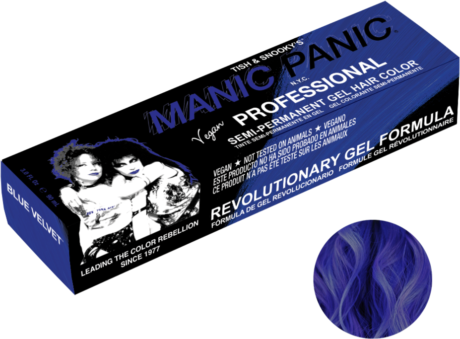 Professional Gel Blue Velvet™ - Manic Panic Pussycat Pink (1024x1024), Png Download