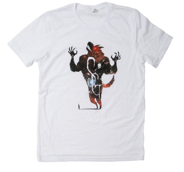 Shakey Graves Big Bad Wolf T-shirt Red - Shakey Graves Shirt (600x600), Png Download