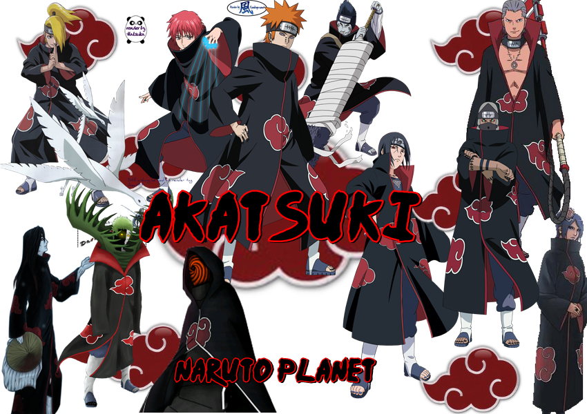 Akatsuki - Naruto Pillow (850x600), Png Download