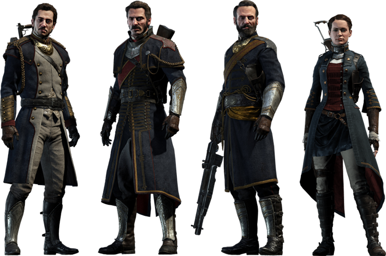 The Order 1886 - Order 1886 Costumes (762x505), Png Download